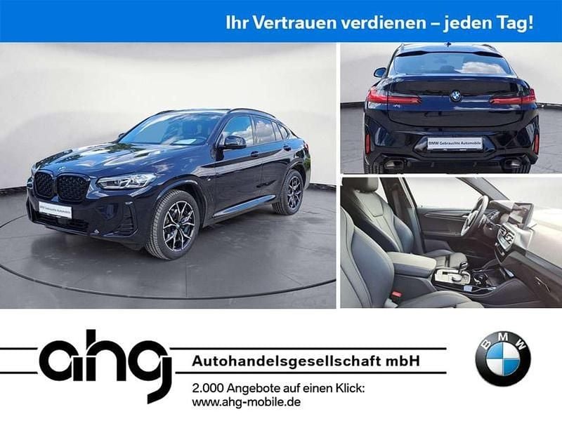 M carbonschwarz Gebraucht 2024 BMW X4 M Sport SUV | 47.820 € (Superpreis) - Bild 1/4