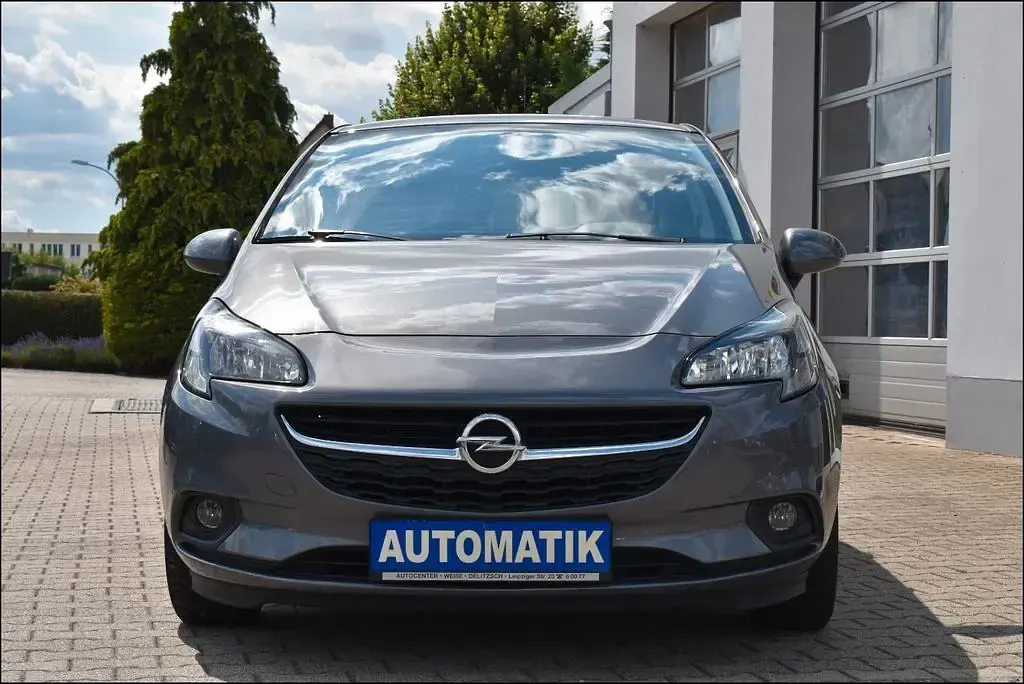 Gebraucht Opel Corsa drive 90 PS (66 kW) 2016 Grau Kleinwagen