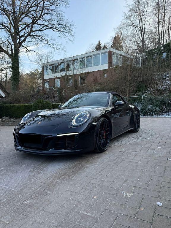 Schwarz Gebraucht 2017 Porsche 911 Carrera Cabriolet Cabrio | 124.000 € (Fairer Preis) - Bild 1/4
