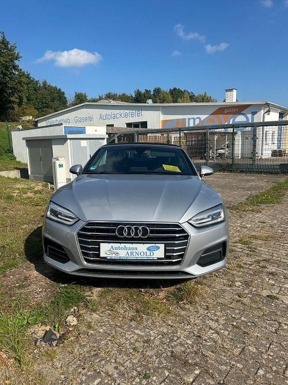 Silber Gebraucht 2018 Audi A5 Cabriolet Design Cabrio | 24.995 € (Etwas zu teuer) - Bild 1/4