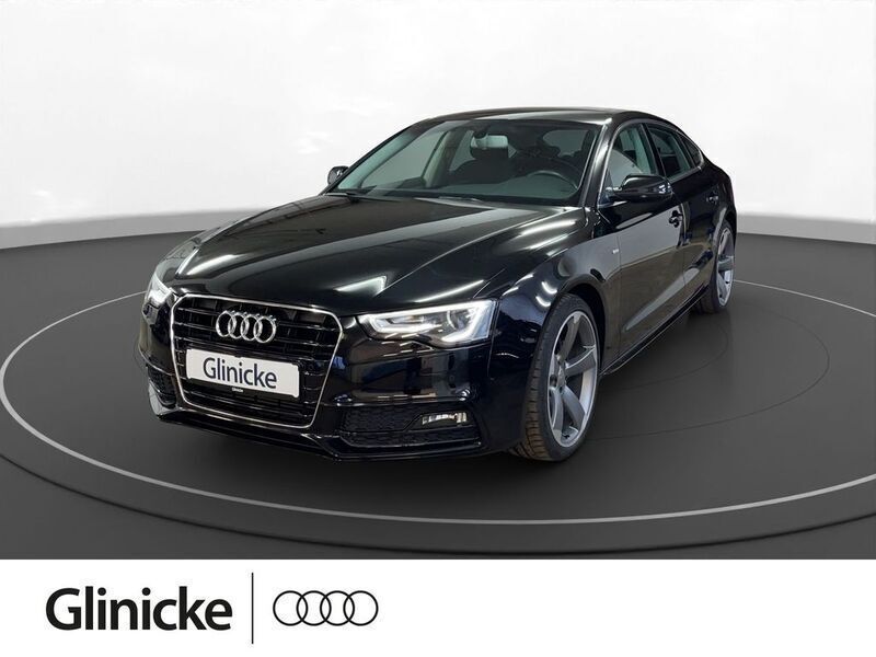 Schwarz Gebraucht 2016 Audi A5 Sportback S-Line Limousine | 18.480 € (Fairer Preis) - Bild 1/4