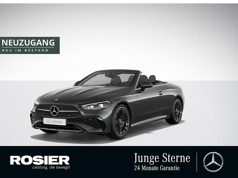 Grau / graphitgrau Gebraucht 2024 Mercedes CLE220 Premium Cabrio | 66.373 € - Bild 1/4
