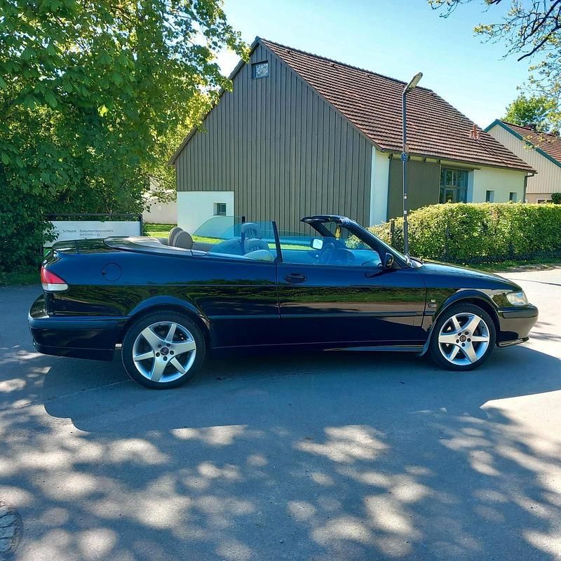 Gebraucht Saab 9-3 Cabriolet 185 PS (136 kW) 2002 Schwarz Cabrio