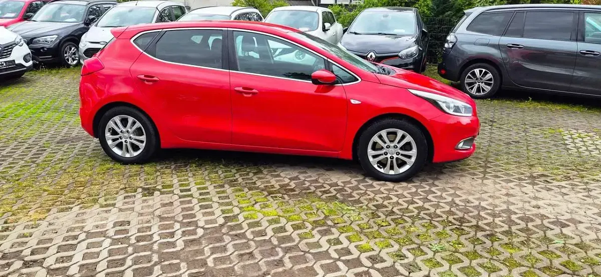 Usado Kia Ceed DREAM-TEAM Edition 99 CV (72 kW) 2015 Rojo Utilitario