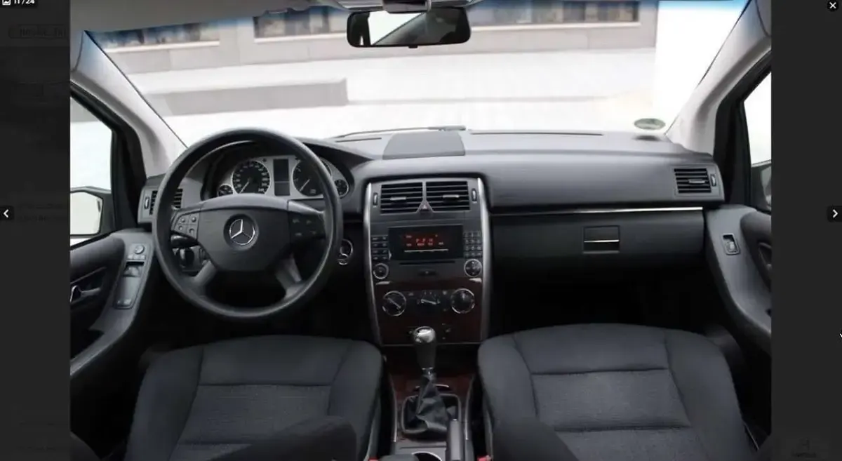 Gebraucht Mercedes B200 136 PS (100 kW) 2006 Schwarz Van / Kleinbus
