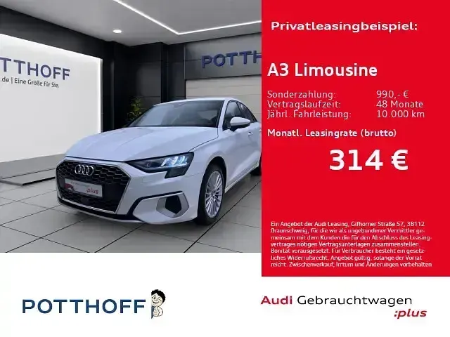 Gebraucht Audi A3 Advanced 150 PS (110 kW) 2023 Limousine