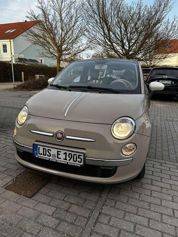 Gebraucht Fiat 500 Lounge 86 PS (63 kW) 2012 Beige Limousine