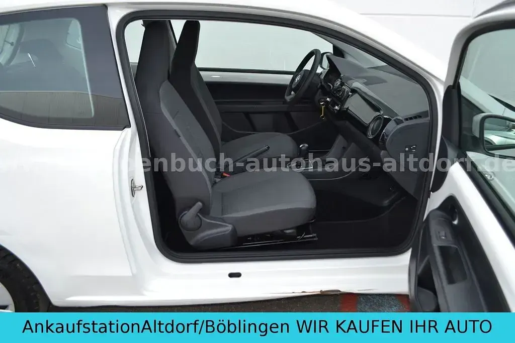 Gebraucht VW up! move up! 60 PS (44 kW) 2015 Weiß Kleinwagen
