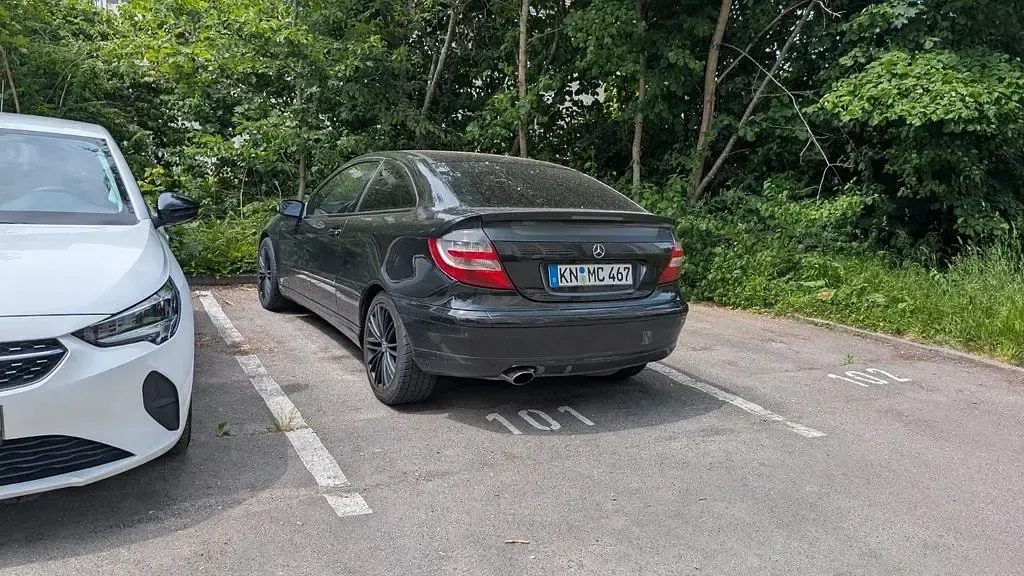 Gebraucht Mercedes CLC200 163 PS (119 kW) 2005 Schwarz Coupé