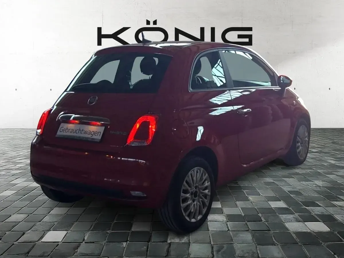 Gebraucht Fiat 500 69 PS (50 kW) 2023 Rot Limousine