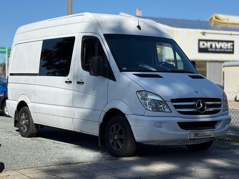 Arktikweiss Gebraucht 2007 Mercedes Sprinter Van | 6.940 € - Bild 1/4