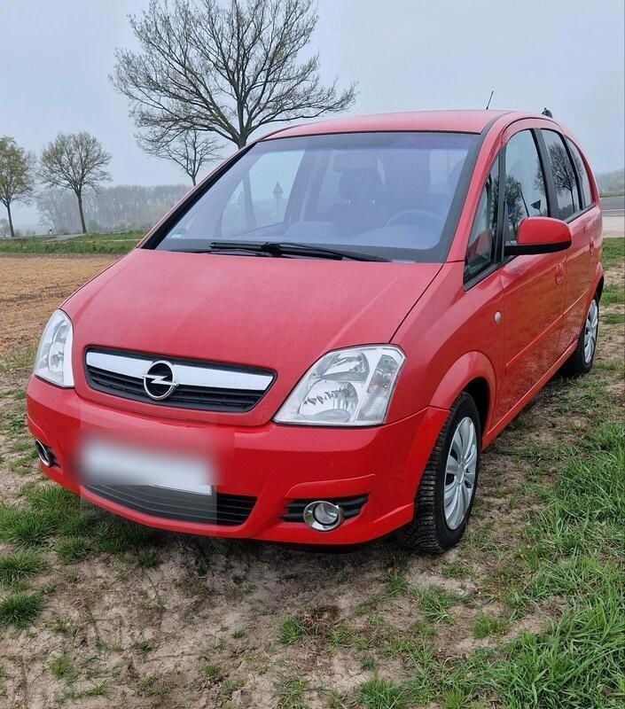 Rot Gebraucht 2007 Opel Meriva Van / Kleinbus | 3.600 € (Fairer Preis) - Bild 1/4
