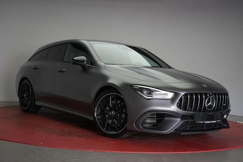 Mountaingrau magno Gebraucht 2020 Mercedes CLA45 AMG AMG Kombi | 39.990 € (Fairer Preis) - Bild 1/4