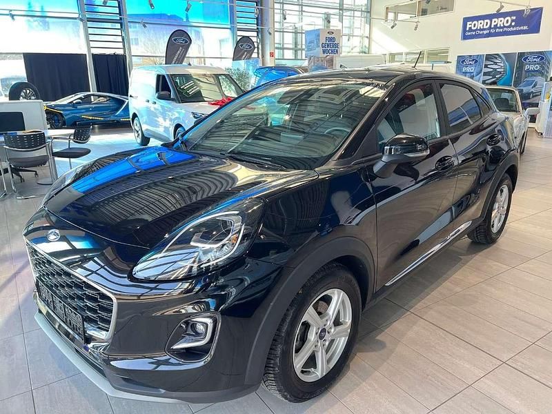 Gebraucht Ford Puma Titanium 125 PS (91 kW) 2022 Obsidianschwarz metallic SUV