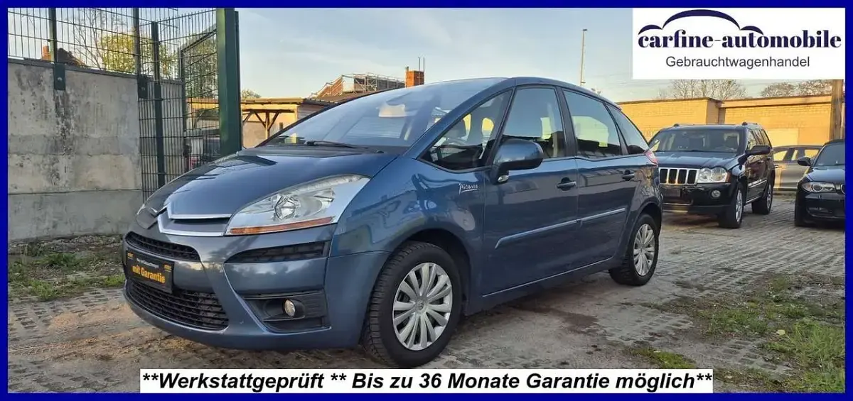 Gebraucht Citroën C4 Picasso Tendance 120 PS (88 kW) 2009 Blau Van / Kleinbus