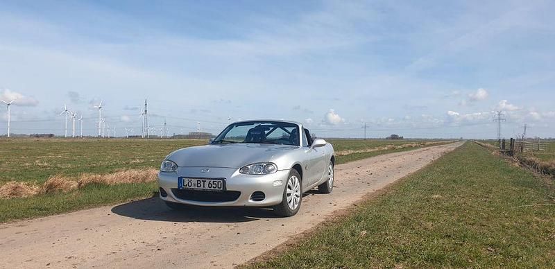Silber Gebraucht 2002 Mazda MX5 Cabrio | 3.000 € (Superpreis) - Bild 1/4