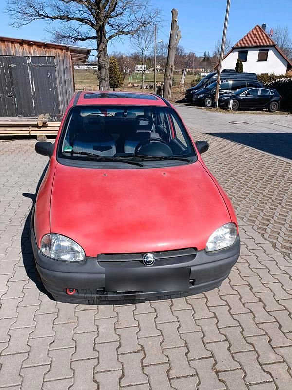 Gebraucht Opel Corsa 60 PS (44 kW) 1996 Rot Kleinwagen
