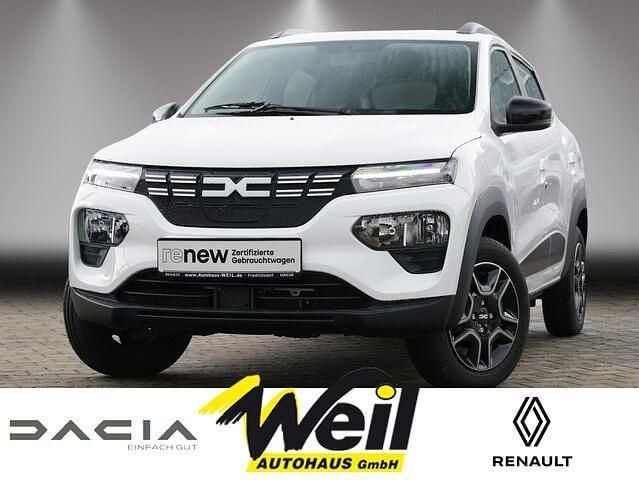 Kaolinweiß Gebraucht 2023 Dacia Spring Essentiel Kleinwagen | 12.490 € (Guter Preis) - Bild 1/4