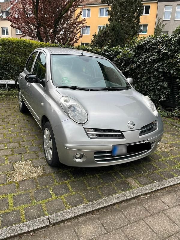 Gebraucht Nissan Micra 80 PS (58 kW) 2006 Silber Kleinwagen