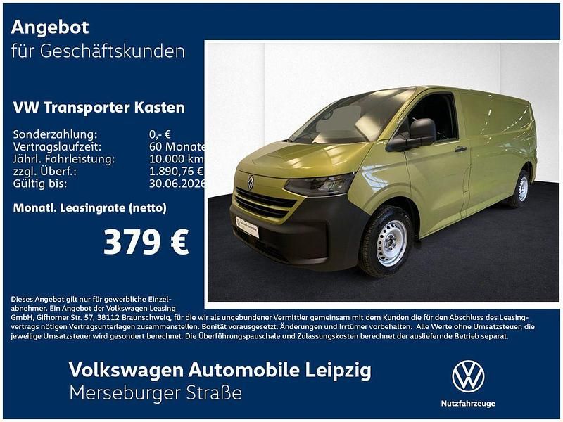 Neu VW Transporter 170 PS (125 kW) 2026 Grün Van