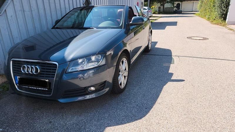 Rot Gebraucht 2008 Audi A3 Cabriolet Attraction Cabrio | 5.199 € (Superpreis) - Bild 1/4