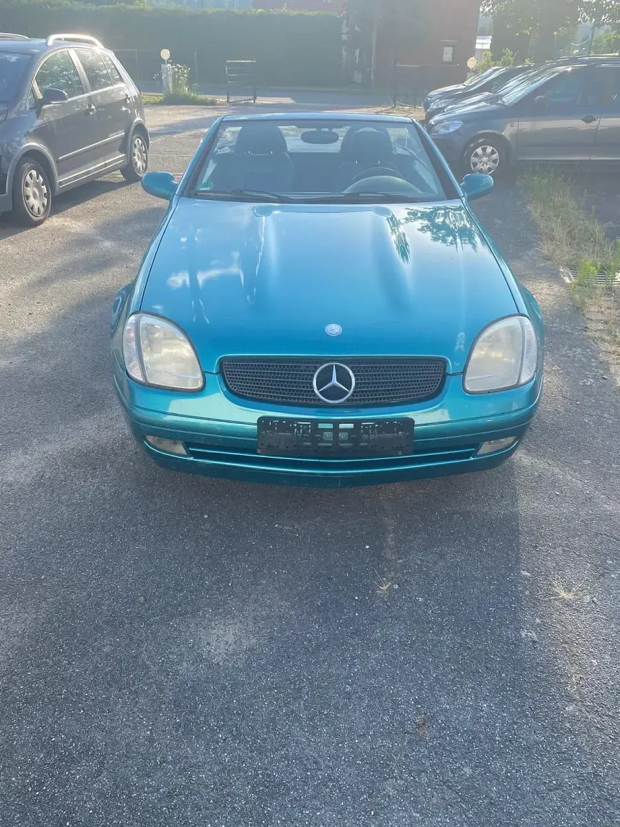 Gebraucht Mercedes SLK230 193 PS (141 kW) 1999 Grün Cabrio