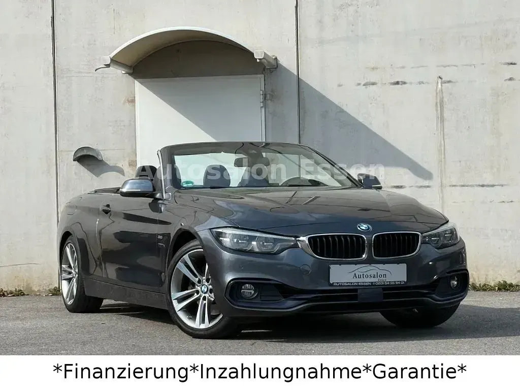 Gebraucht BMW 430 Cabriolet Sport Line 258 PS (189 kW) 2017 Grau Cabrio