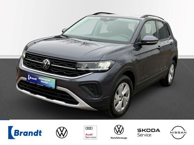Smoke grey (metallic) Gebraucht 2024 VW T-Cross Life SUV | 18.990 € (Superpreis) - Bild 1/3