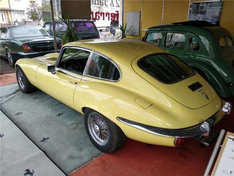 Second-hand Jaguar E-Type 354 CP (260 kW) 1973 Galben Coupe