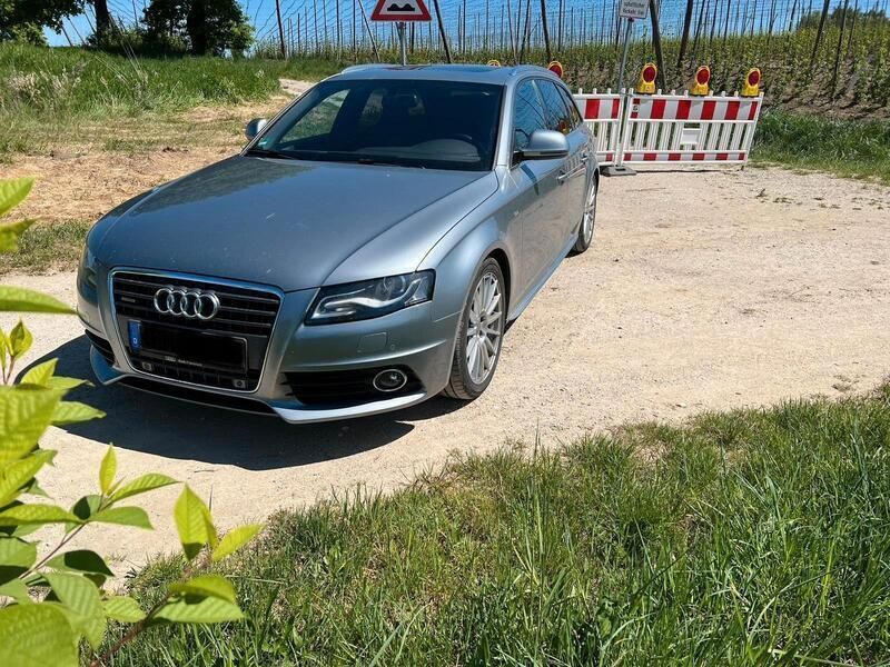 Quarzgrau metallic Gebraucht 2009 Audi A4 S-Line Kombi | 6.990 € (Superpreis) - Bild 1/4