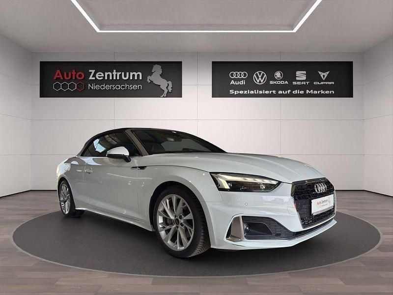 Glacier white metallic Gebraucht 2024 Audi A5 Cabriolet Advanced Cabrio | 42.970 € (Guter Preis) - Bild 1/4