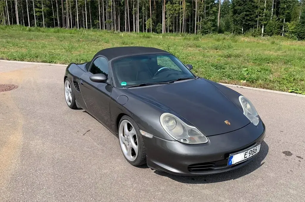 Second-hand Porsche Boxster 228 CP (167 kW) 2004 Gri Cabrio