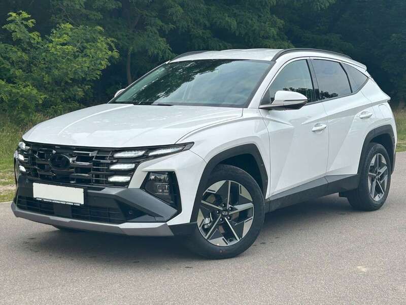 Atlas white Neu 2024 Hyundai Tucson Trend SUV | 35.490 € (Fairer Preis) - Bild 1/4