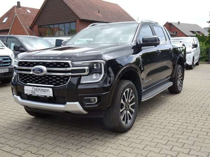 Schwarz Neu 2025 Ford Ranger Platinum Abholung | 55.950 € (Superpreis) - Bild 1/4