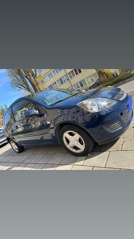 Gebraucht Ford Fiesta Style 69 PS (50 kW) 2007 Blau Kleinwagen