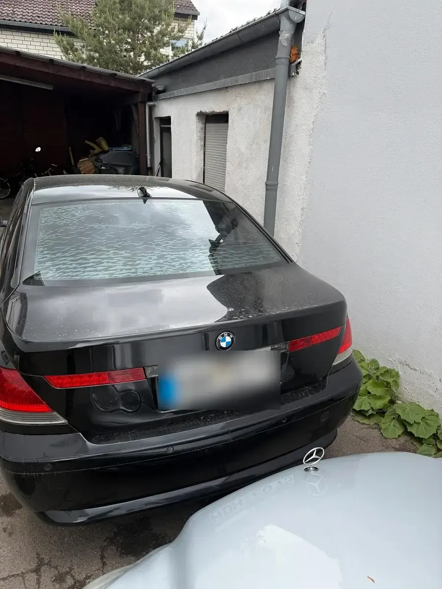 Gebraucht BMW 735 272 PS (200 kW) 2002 Schwarz Limousine