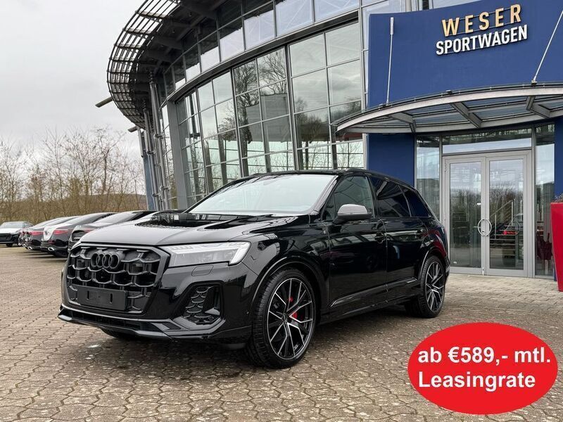 Mythosschwarz Neu 2024 Audi Q7 S-Line SUV | 99.900 € (Fairer Preis) - Bild 1/4