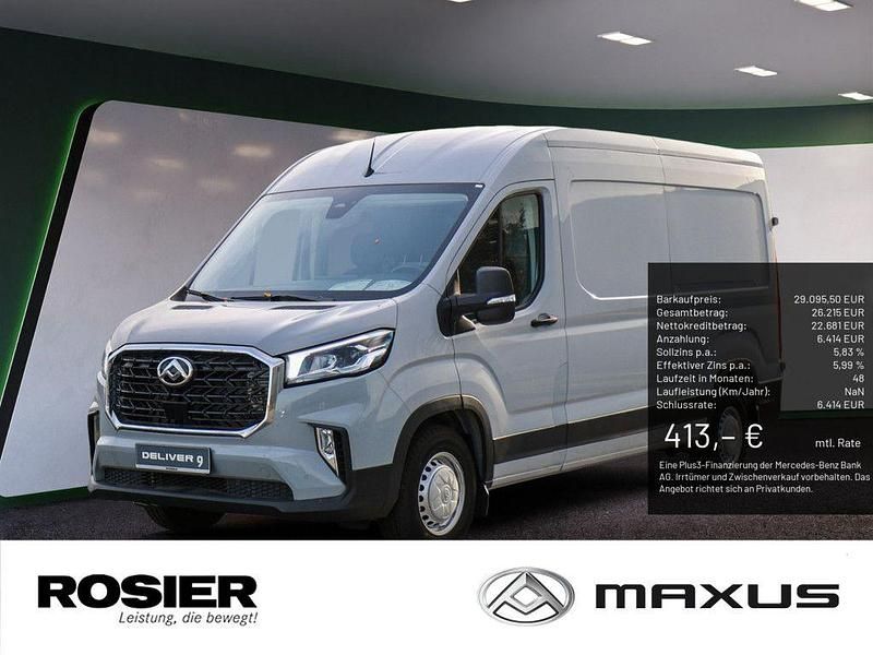 Neu Maxus V90 148 PS (108 kW) 2025 Schwarz Van