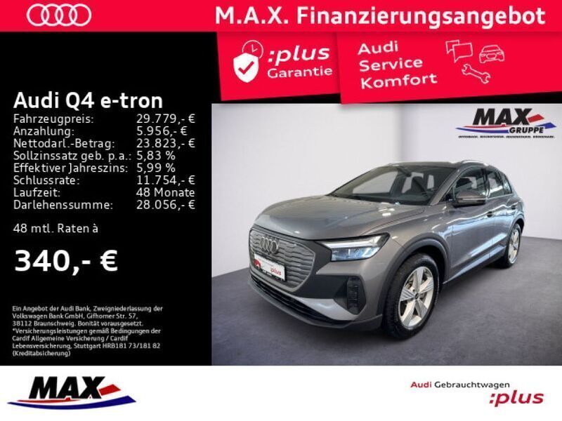 Taifungrau metallic (metallic) Gebraucht 2021 Audi e-tron SUV | 29.779 € (Guter Preis) - Bild 1/3
