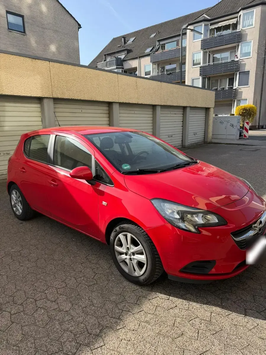 Usata Opel Corsa 90 CV (66 kW) 2017 Rosso Utilitaria