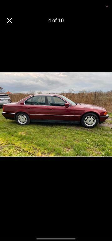 Gebraucht BMW 730 218 PS (160 kW) 1994 Rot Limousine