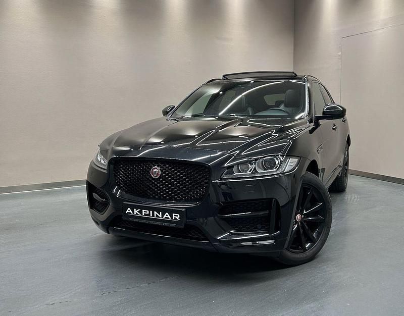 Schwarz Gebraucht 2017 Jaguar F-Pace R-Sport SUV | 24.700 € (Fairer Preis) - Bild 1/4
