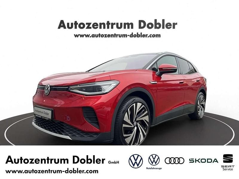 Rot Gebraucht 2023 VW ID.4 Pro SUV | 36.440 € (Teuer) - Bild 1/4