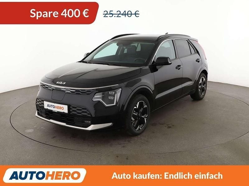 Schwarz Gebraucht 2023 Kia e-Niro Inspiration SUV | 24.840 € (Superpreis) - Bild 1/3