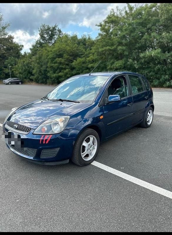 Gebraucht Ford Fiesta 75 PS (55 kW) 2006 Blau Kleinwagen