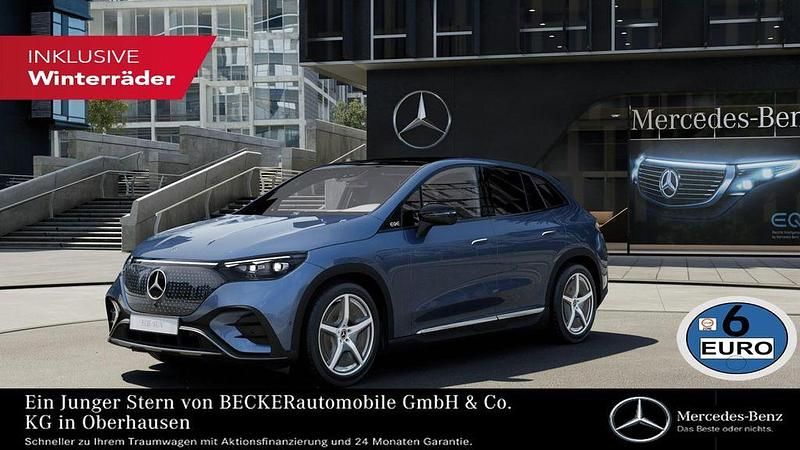 Blau Gebraucht 2024 Mercedes EQE350 SUV AMG Line Premium Plus SUV | 79.750 € - Bild 1/4