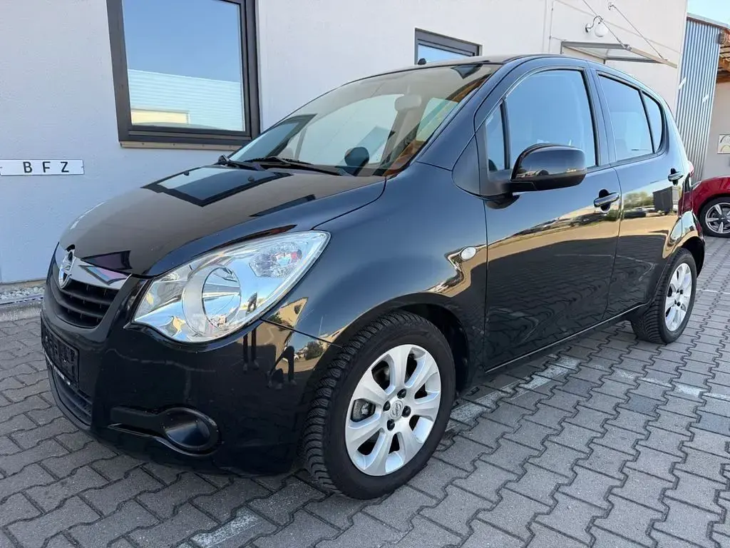 Gebraucht Opel Agila Edition 86 PS (63 kW) 2008 Schwarz Kleinwagen