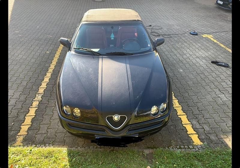 Schwarz Gebraucht 2000 Alfa Romeo Spider Cabrio | 6.000 € (Superpreis) - Bild 1/4