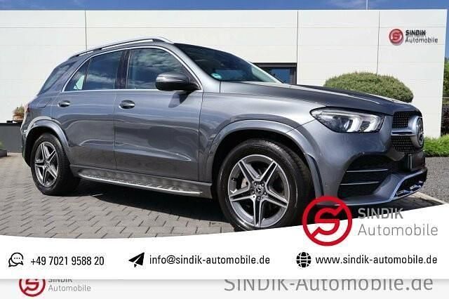 Selenitgrau lack Gebraucht 2021 Mercedes GLE300 AMG line SUV | 52.980 € (Fairer Preis) - Bild 1/4