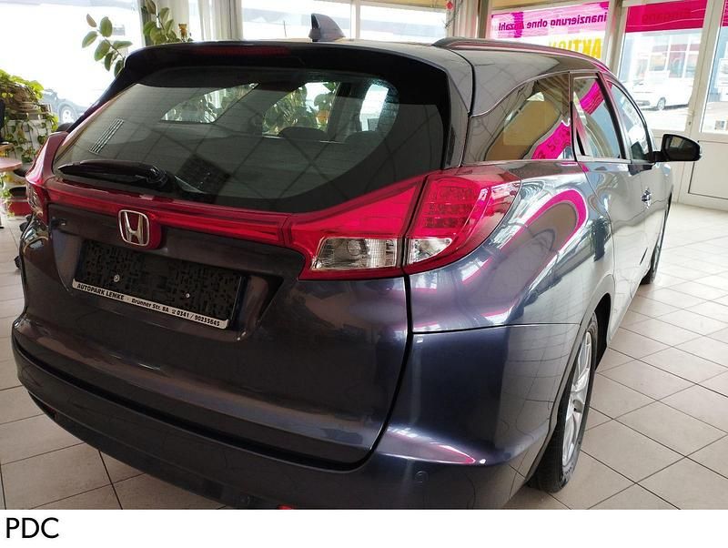 Gebraucht Honda Civic Comfort 141 PS (103 kW) 2014 Twilight blue m. Kombi
